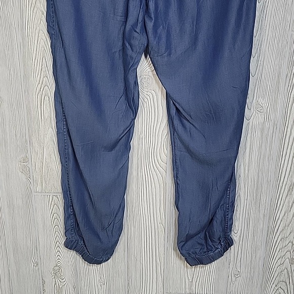 Prana Aberdeen Antique Blue Chambray Jogger Pants, Women's Size XL, NWOT - Picture 6 of 12